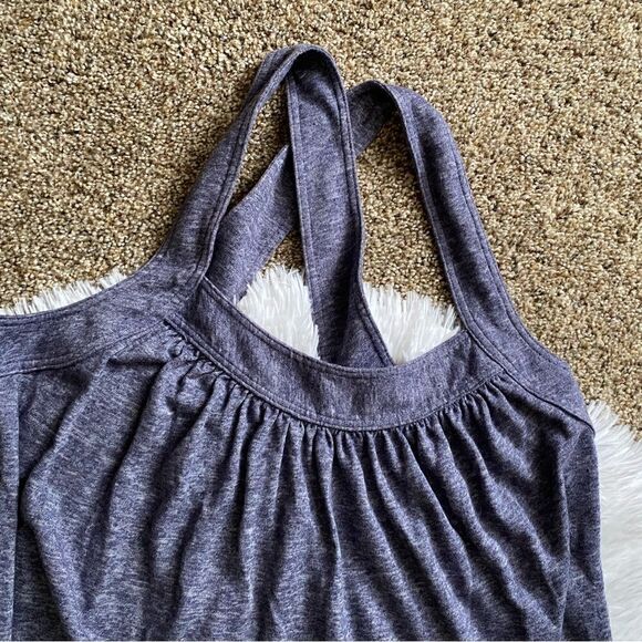 Michael Stars Linen Blend Dress Elastic Back Womens Size Small - Picture 3 of 6